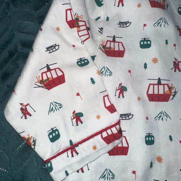 ⛷️RARE Petite Plume Ski lift & Ski PJ top - Picture 8 of 13